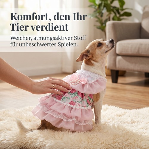 Hundekleid prinzessin kostüm - hundekleid,