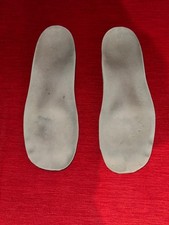 Orthopädische Einlagen, Hartschaum grau, Gr.45, Maße beachten. gebraucht