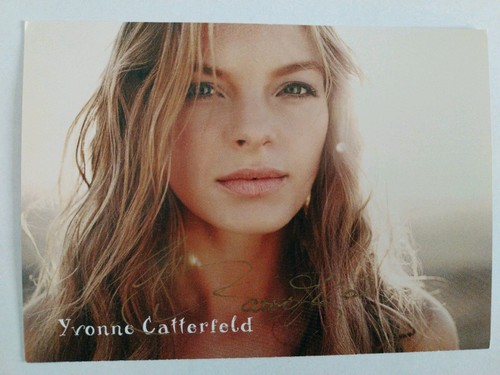 Yvonne catterfeld autogramm - yvonne,