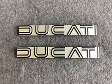Ducati Tankschriftzug Set massiv Königswelle/Bevel/Pantah/SD/GTS NOS original