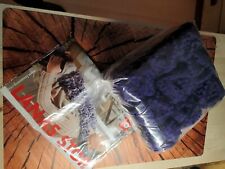 900g Luxus Wolle Lanas Stop NORA, Rüschenwolle, Nr. 645 (lila)