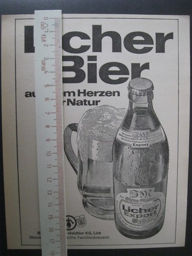 Licher export brauerei - licher,