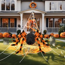 Halloween Deko Spinnennetz