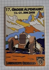 Plakette 17. Große Alpenfahrt