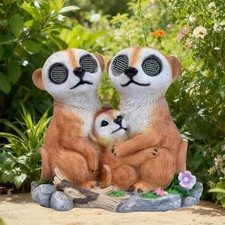 Garten Erdmännchen Familie