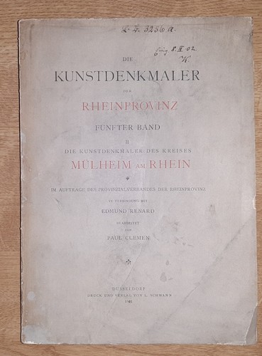 Die kunstdenkmäler der - die,