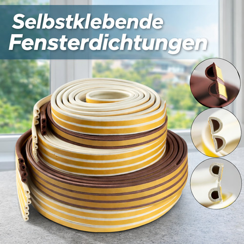 Fensterdichtung selbstklebend