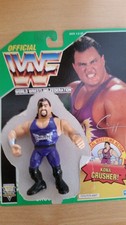WWF Hasbro - EVIL CRUSH - Action Figur (Serie 11 / grün) incl. Backcard - RARE!