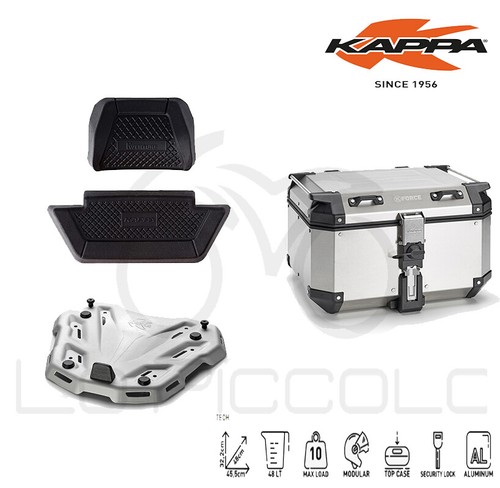 Kappa koffer aluminium - kappa, kfr480a