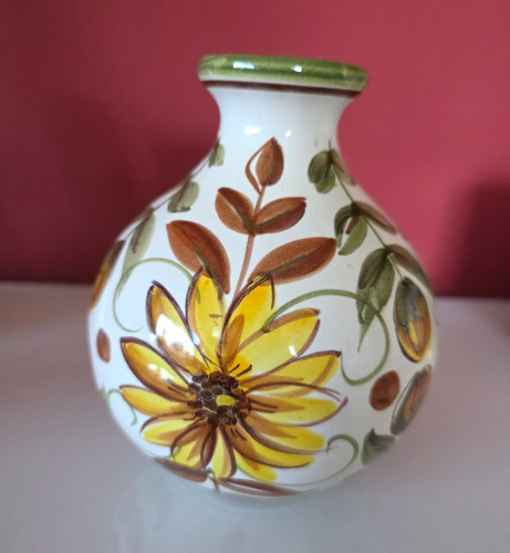 Vintage ulmer keramik vase - vintage,