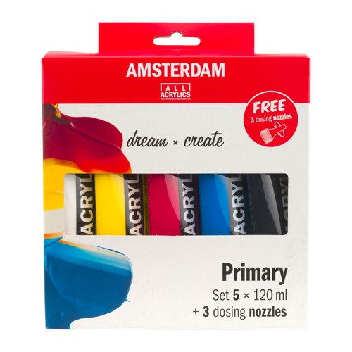 Talens acrylfarben set - acrylfarben, starter