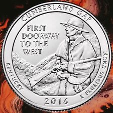 QUARTER DOLLAR KENTUCKY 2016 D Unc  680#❇️..