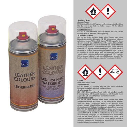 Lederspray mit topclear - mit, für