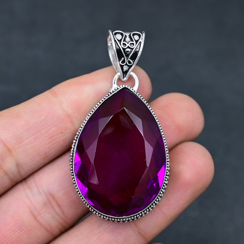 Amethyst edelstein handarbeit - edelstein,