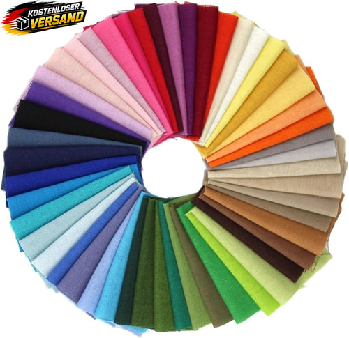 Patchwork baumwollstoff set - set, 50