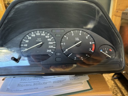 Tacho kombiinstrument bmw e34 - tacho,