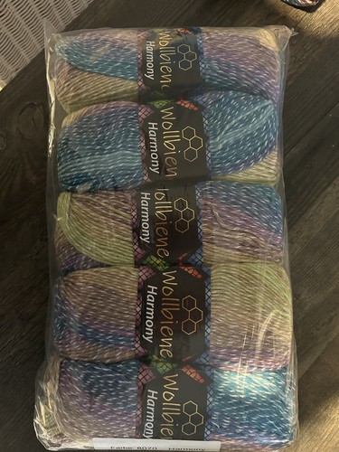 Farbverlaufswolle 600g