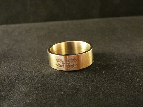Ring karat vergoldet - 24,