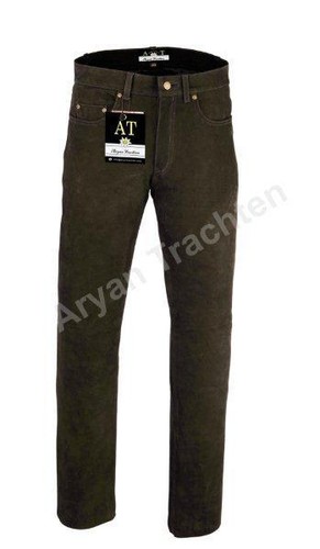 Nubuk lederhose bikerhose - nubuk,