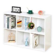 Vermont Holzregal Stilvolles Regal mit 6 Fächern für eine elegante Atmosphäre