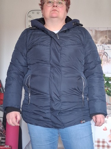 Dunkelblauer anorak - dunkelblauer, in