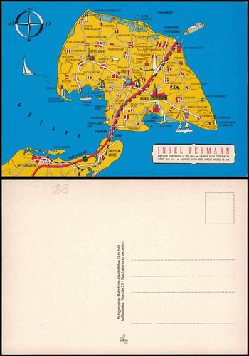 Fehmarn landkarte - fehmarn,