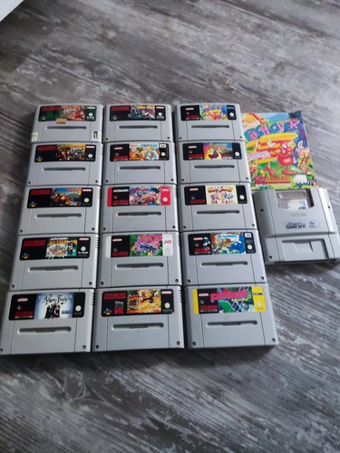 Super nintendo spielesammlung - super,