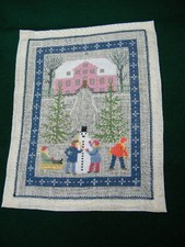 Kreuzstich Stickbild Fremme