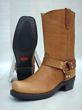 BIKERSTIEFEL BIKERBOOTS BIKER DURANGO braun NEU OVP