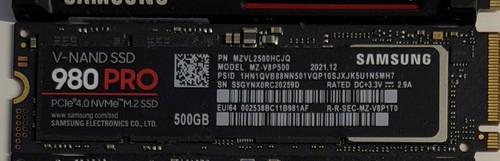 Samsung 980 pro 500gb - 980,
