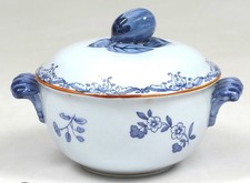 Konvolut: Zuckerdose Steingut Rörstrand Ostindia + 2 Unter + 1 K.-tasse + Kanne