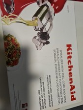 KitchenAid Spiralschneider mit 5 Aufsätzen, 5KSM1APC, wie NEU