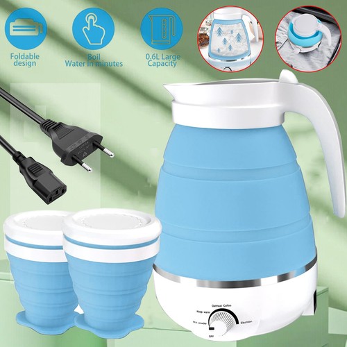 Faltbarer wasserkocher 600ml - faltbarer,