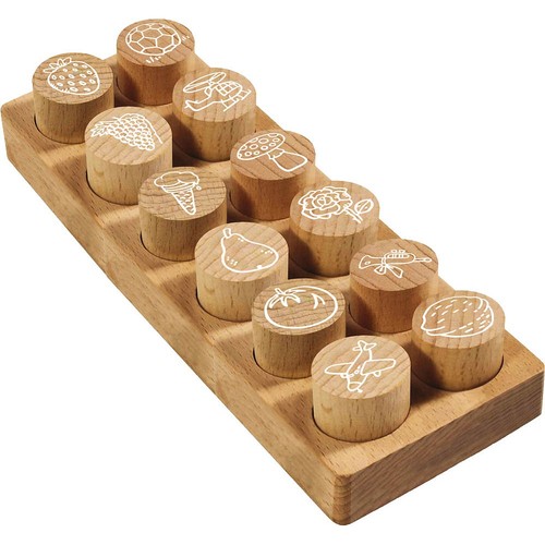 Colop woodies motivstempel - colop, motivstempel-set