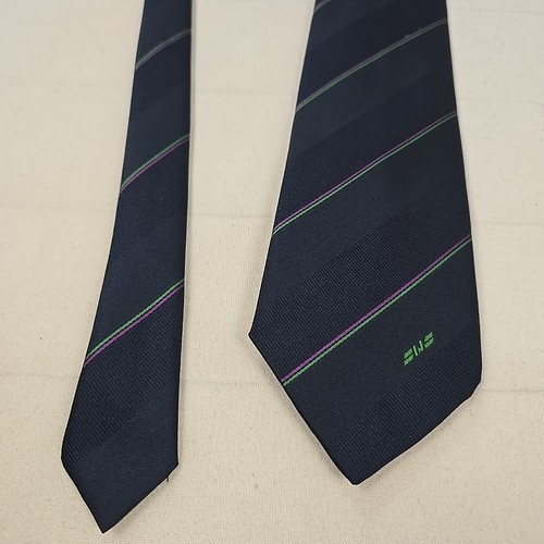 Vintage krawatte navy - vintage,