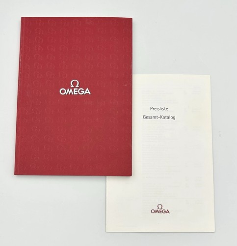Omega katalog 2001 inkl - katalog,