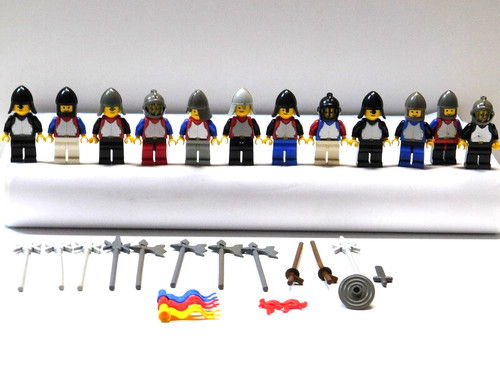 Lego castle ritter 12x figur - castle,