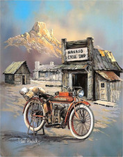 Schild Motorrad Biker