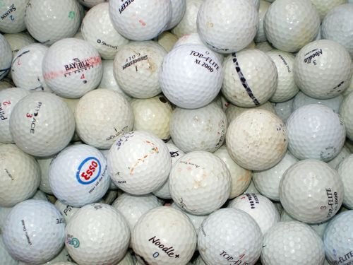 500 golfbälle markenmix - golfbälle,