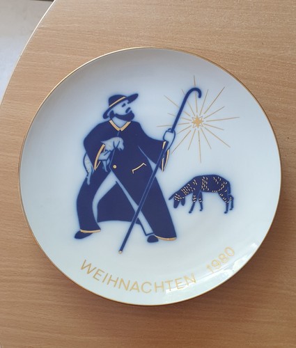 Kpm berlin weihnachtsteller - kpm,