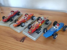 DDR Autorennbahn Prefo Melkus Wartburg 4 Stück no Piko Anker Spielzeug GDR 