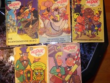 MOSAIK Konvolut 5 Hefte Hannes Hegen DDR Comic Digedags