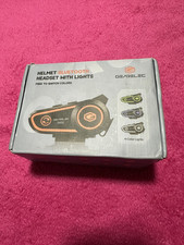 GEARELEC DK02 Motorrad Helm Headset Stereo Bluetooth Hände Geben Anruf IPX7 Wass