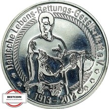Brd medaille 100 jahre dlrg - medaille,