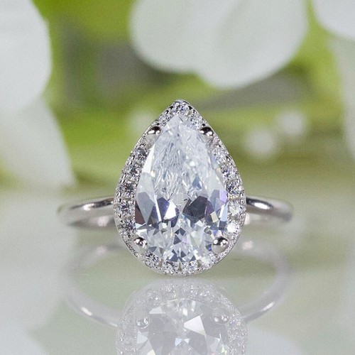 Damen ring karat tropfen - 2,80,