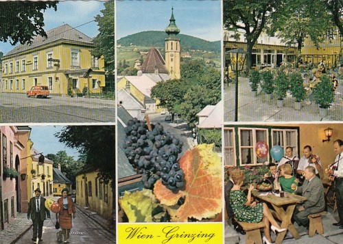 Wien grinzing mehrbildkarte - grinzing,,