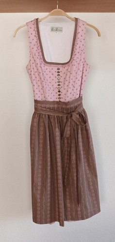 Dirndl rosa und braun - dirndl,