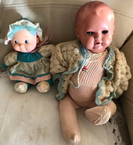Altes babypuppen paar - altes, babypuppen-paar