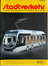 Stadtverkehr 12/2013 München Ulm Erfurt Warschau Tram in Japan Bus-Mot 2013