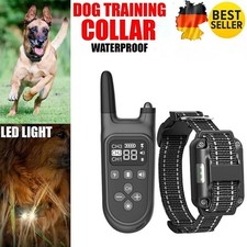 1000M Hund Ausbildung Stromschlag Ton e-Shock Erziehungshalsband Hunde Vibration